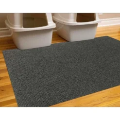 Drymate 30" X 45" Cat Litter Trapping Mat - Plush Charcoal 6 Drymate 30" X 45" Cat Litter Trapping Mat - Plush Charcoal -PawHut Store GUEST 889f7139 da21 4f99 82e1 14615b3f525c