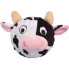 Fabdog Cow Faball Squeaky Dog Toy (Medium)