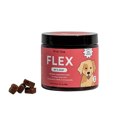 Wild One FLEX Hip & Joint Wellness Supplement Soft Chews For Dogs - 120ct 2 Wild One FLEX Hip & Joint Wellness Supplement Soft Chews For Dogs - 120ct - Image 2