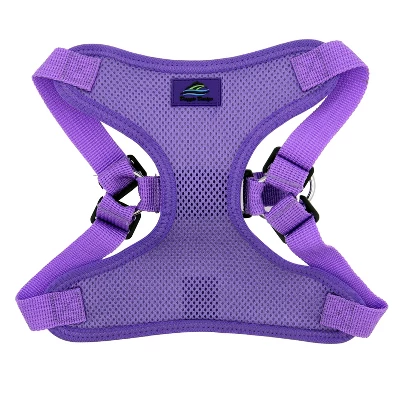 Doggie Design Wrap And Snap Choke Free Dog Harness - Paisley Purple 1 Doggie Design Wrap And Snap Choke Free Dog Harness - Paisley Purple