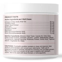 Chew + Heal Allergy Aid With Antioxidants, Dog Supplement, Immune Booster & Seasonal Allergy Relief - 90 Delicious Chews -PawHut Store GUEST 8c62c20f 9e4f 428e bacc 5713ef8a290f 1