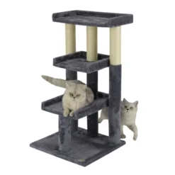 Go Pet Club 35" Classic Cat Tree Steps With Sisal Covered Posts F101 -PawHut Store GUEST 8cd507b1 5381 40fe b7a1 c41bd46299af