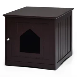 Tangkula Wooden Pet Cat House Litter Box Cat Washroom Nightstand Cat Storage Bench 21 Tangkula Wooden Pet Cat House Litter Box Cat Washroom Nightstand Cat Storage Bench -PawHut Store GUEST 8cf560f1 fc6d 4253 bc4d 03c3534f9f1e