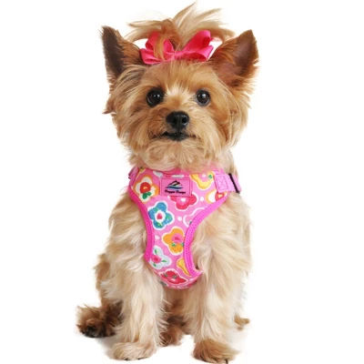 Doggie Design Wrap And Snap Choke Free Dog Harness - Maui Pink 7 Doggie Design Wrap And Snap Choke Free Dog Harness - Maui Pink - Image 7