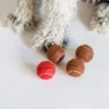 Midlee Red Nose Christmas Dog Tennis Balls (Standard)