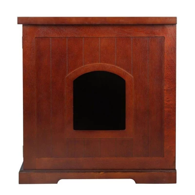 Merry Products Decorative Bench With Enclosed Cat Litter Washroom Box 2 Merry Products Decorative Bench With Enclosed Cat Litter Washroom Box - Image 2