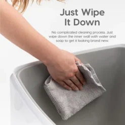 IRIS USA Top Entry Cat Litter Box With Cat Litter Scoop -PawHut Store GUEST 92a939a2 f027 408b 8a3e a25a543b4d8e