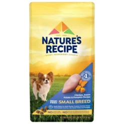 Nature's Recipe Grain Free Chicken, Sweet Potato & Pumpkin Recipe Small Breed Adult Dry Dog Food 10 Nature's Recipe Grain Free Chicken, Sweet Potato & Pumpkin Recipe Small Breed Adult Dry Dog Food -PawHut Store GUEST 93029b1d 5670 4b8c a2d1 de0ed5318ce0