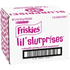 Friskies Lil Slurprises With Tuna, Chicken, Fish And Shrimp Wet Cat Food Complement Variety Pack - 1.2oz/30ct -PawHut Store GUEST 940aa0b1 c059 4876 a4e3 ca96df2e0744