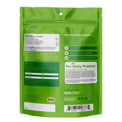 Zesty Paws Hemp Elements Omega OraStix For Dogs - Peppermint Flavor - 25oz 1 Zesty Paws Hemp Elements Omega OraStix For Dogs - Peppermint Flavor - 25oz