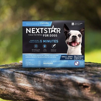 NextStar Flea & Tick Topical Treatment For Dogs - 3ct 2 NextStar Flea & Tick Topical Treatment For Dogs - 3ct - Image 2
