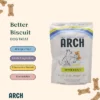 Arch Pet Food Better Biscuit: Allergen-Free, Healthier Ingredients, 6oz Bag Of Dog Treats