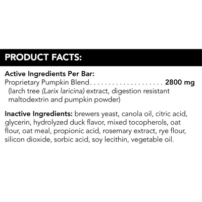 VetriScience Express Ease Anal Gland And Digestive Support Bars For Dogs, Duck Flavor, 40 Ct 2 VetriScience Express Ease Anal Gland And Digestive Support Bars For Dogs, Duck Flavor, 40 Ct - Image 2