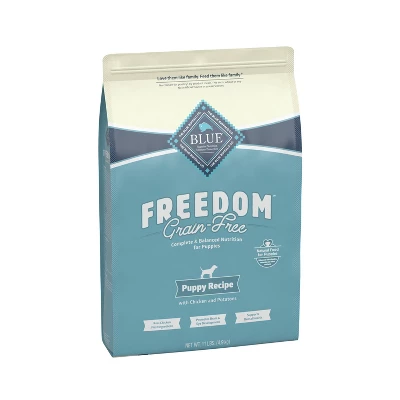 Blue Buffalo Freedom Grain Free With Chicken, Peas & Potatoes Puppy Dry Dog Food - 11lbs 4 Blue Buffalo Freedom Grain Free With Chicken, Peas & Potatoes Puppy Dry Dog Food - 11lbs - Image 4