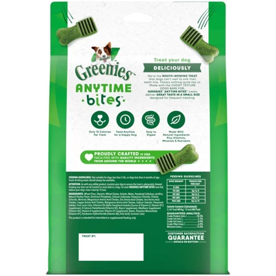 Greenies Anytime Bites Chicken Chews Dog Treats- All Stages 1 Greenies Anytime Bites Chicken Chews Dog Treats- All Stages