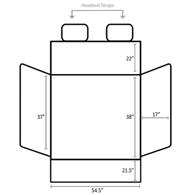Jumbl Large Dog Cargo Liner, Car And SUV Back Seat Cover For Dogs 5 Jumbl Large Dog Cargo Liner, Car And SUV Back Seat Cover For Dogs - Image 5