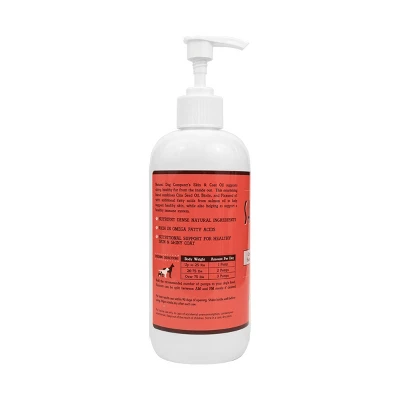 Natural Dog Company Skin & Coat Oil Food Topper - Salmon - 16oz 1 Natural Dog Company Skin & Coat Oil Food Topper - Salmon - 16oz