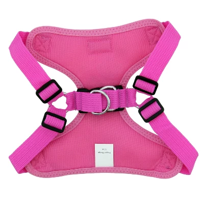 Doggie Design Wrap And Snap Choke Free Dog Harness - Maui Pink 2 Doggie Design Wrap And Snap Choke Free Dog Harness - Maui Pink - Image 2
