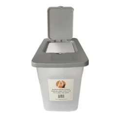 American Pet Supplies Plastic Food Container On Wheels -PawHut Store GUEST a3989063 8e23 42e9 91eb 2389ae8ec757