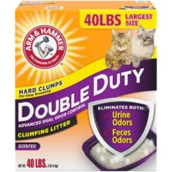 Arm & Hammer Double Duty Advanced Odor Control Clumping Cat Litter -PawHut Store GUEST a40d45f3 c120 4784 b88c aae125c3beaa
