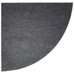 Drymate Corner Cat Litter Trapping Mat - Charcoal
