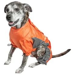 Dog Helios Blizzard Full-Bodied Adjustable And 3M Reflective Dog Jacket - Orange -PawHut Store GUEST a504d473 af68 4e30 af05 16faa8ca94dc