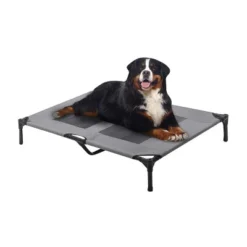 SolarTec Cot Dog Bed - Gray -PawHut Store GUEST a611c43d 5e99 4349 bd85 190a782bbe22