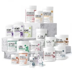 Chew + Heal MaxProtect Omega Skin + Coat, Dog Supplement & Multivitamin, Improve Joints, Digestion, Skin & Fur - 120 Delicious Total Chews -PawHut Store GUEST a7541ece 9b17 4ea6 85d5 756cfacacf93