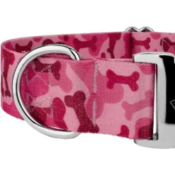 Country Brook Petz 1 1/2 Inch Premium Pink Bone Camo Dog Collar 7 Country Brook Petz 1 1/2 Inch Premium Pink Bone Camo Dog Collar -PawHut Store GUEST a79a8774 ff46 4494 90a1 906da5eb71aa
