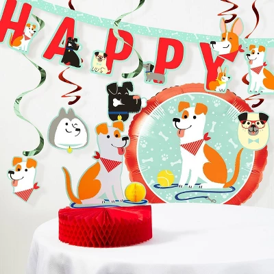 Creative Converting 24ct Dog Print Disposable Dinner Plates 3 Creative Converting 24ct Dog Print Disposable Dinner Plates - Image 3