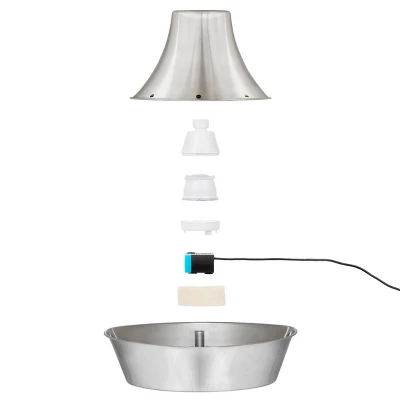 PetSafe Seaside Stainless Pet Fountain - Black 6 PetSafe Seaside Stainless Pet Fountain - Black - Image 6