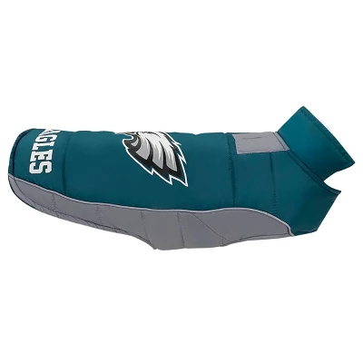 NFL Philadelphia Eagles Pets Puffer Vest 2 NFL Philadelphia Eagles Pets Puffer Vest - Image 2