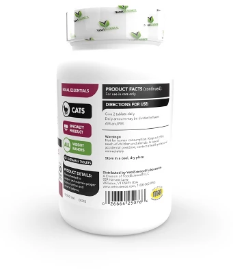VetriScience Renal Essentials, Kidney Health For Cats, Fish Flavor, 60 Chewable Tablets 2 VetriScience Renal Essentials, Kidney Health For Cats, Fish Flavor, 60 Chewable Tablets - Image 2