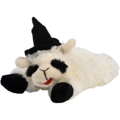 Multipet Lamb Chop With Witch Hat 6", White