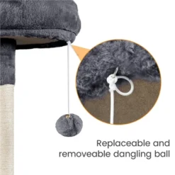 Yaheetech 70.5" H Multi Level Cat Tower Kitten Condo -PawHut Store GUEST aa20bdd6 b81c 40b6 8a8c be6fac21bacd