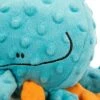 GoDog Crazy Tugs Octopus Squeaky Plush Dog Toy, Chew Guard Technology