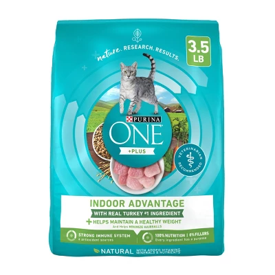 Purina ONE Indoor Advantage Adult Premium Turkey Flavor Dry Cat Food 7 Purina ONE Indoor Advantage Adult Premium Turkey Flavor Dry Cat Food - Image 7