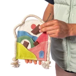 AWOO Canvas Scenic Stasher Treat Dog Toy Dispenser - Periwinkle Blue -PawHut Store GUEST aec0b456 85eb 4f28 bb52 df45f08fe4d5