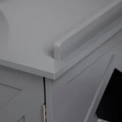 PawHut Hidden Litter Box Enclosure Indoor Pet House With Storage, Adjustable Divider 11 PawHut Hidden Litter Box Enclosure Indoor Pet House With Storage, Adjustable Divider -PawHut Store GUEST b0c4ae75 f021 4f2d b5ad 670b95f47b2e