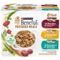 Beneful Prepared Meals Lamb, Chicken And Beef Stew Wet Dog Food Variety Pack -PawHut Store GUEST b0e73eb0 5c34 4a9e acef 6518b64431af