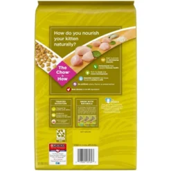 Purina Kitten Chow Naturals With Chicken Complete & Balanced Dry Cat Food