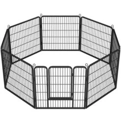 Yaheetech 8-Panel Metal Dog Playpen Fence For Outdoor Indoor -PawHut Store GUEST b2918a97 5e55 4fc5 81bd 1f18c3808dbc