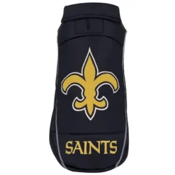 NFL New Orleans Saints Pets Puffer Vest -PawHut Store GUEST b2eeaef6 7f62 48f7 aa46 036ed8f2a143