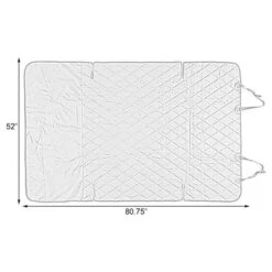 SUV Pet Cargo Liner Trunk Cover Waterproof Non-Slip Washable Material, Extra Long Size Universal Fit With Bumper Flap 80 X 52 -PawHut Store GUEST b3585a11 ed5c 4add bef5 1d5b566c724f