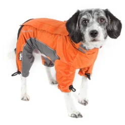 Dog Helios Blizzard Full-Bodied Adjustable And 3M Reflective Dog Jacket - Orange -PawHut Store GUEST b382ffe2 4ab9 4f16 af8b 5a02bfc4b572