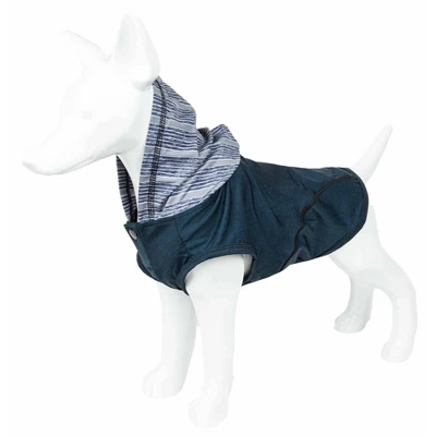 Pet Life Active Pull-Rover Premium 4-Way Stretch Two-Toned Sleeveless Hoodie Dog And Cat T-Shirt - Teal 6 Pet Life Active Pull-Rover Premium 4-Way Stretch Two-Toned Sleeveless Hoodie Dog And Cat T-Shirt - Teal - Image 6