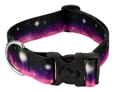 Country Brook Petz 1 1/2 Inch Deluxe Heavenly Space Dog Collar 4 Country Brook Petz 1 1/2 Inch Deluxe Heavenly Space Dog Collar - Image 4