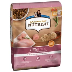 Rachael Ray Nutrish LittleBites Real Chicken & Vegetable Recipe Small Dogs Super Premium Dry Dog Food -PawHut Store GUEST ba0cfdda 242a 45e9 9902 5a28e8476fca