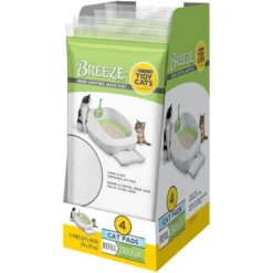 Purina Tidy Cats Litter Box System BREEZE System Starter Kit Litter Box Litter Pellets & Pads - 7.9lbs -PawHut Store GUEST ba3461c2 5e1e 42d8 92da 8cdfc3842bbe
