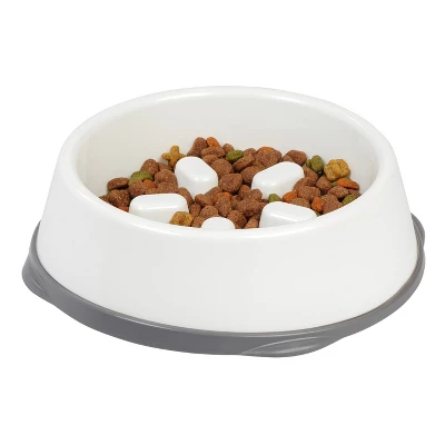 IRIS USA Slow Feeding Bowl For Pets 1 IRIS USA Slow Feeding Bowl For Pets